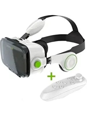 Pazariz Bobo Vr Z4 3D Kulaklıklı Sanal Gerçeklik Gözlüğü Akıllı Telefonlarla Uyumlu