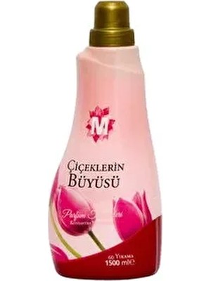 Migros Konsantre Yumuşatıcı Çiçeklerin Büyüsü 1500 ML Parfüm Etkisiyle Uzun Süreli Koku