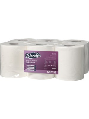 Wanda Soft İçten Çekmeli Kağıt Havlu 4 KG 6'lı Paket - 65m