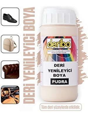 Deri Eşya, Ayakkabı, Koltuk, Direksiyon, Çanta, Deri Yenileyici Boya. 100ML. Sünger Hediyeli.