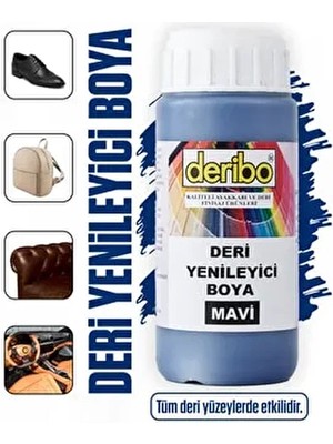 Deri Eşya, Ayakkabı, Koltuk, Direksiyon, Çanta, Deri Yenileyici Boya. 100ML. Sünger Hediyeli.