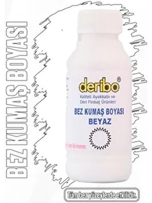 Bez ve Kumaş Ayakkabı Boyası, Ayakkabı Bakım. 100ML. Sünger Hediyeli.