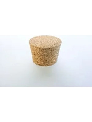 Lilys Mantar Kapak Tıpa 1 Lt Şişe İçin Uygun 60MMX50MM H40MM Doğal Renkli Kapağıyla