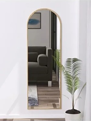 50X150 cm Meşe Boy Ayna Antre Koridor Konsol Duvar Salon Banyo Wc Ofis Çocuk Yatak Odası