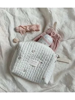 Anne Bebek Bakım Çantası Kapitone Su Geçirmez Bebek Arabası Organizer Düzenleyici Stroller Bag