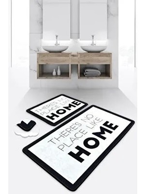 Like Home 2'li Set Banyo Halısı Paspas Seti Djtbanyo