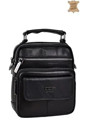 Ççs Çok Gözlü Hakiki Deri Erkek Çantası 31438