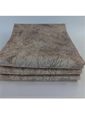 Koltuk Çekyat Örtüsü Kapiçino Damar Desenli Kaymaz Taban Süngerli Üst Kumaş Kadife