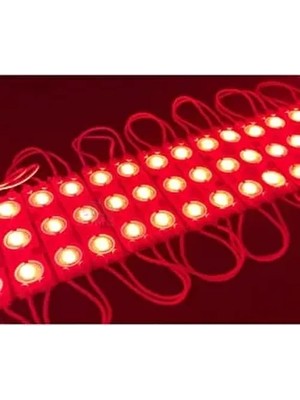 10 Adet 1.5 Watt Modül LED 2835 Mercekli Beyaz-Gün Işığı-Mavi-Kırmızı-Amber
