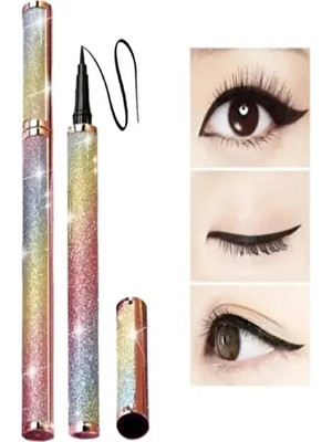 Aks Kozmetik Unicorn Siyah Su Geçirmez Eyeliner Kalem Mat Görünüm  Özellikli Uzun Süre Kalıcı