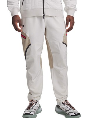 Under Armour Ua Unstoppable Cargo Pant Erkek Günlük Kargo Eşofman Altı 1390256-110 Beyaz