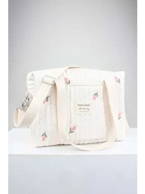 Anne Bebek Bakım Çantası Kapitone Su Geçirmez Bebek Arabası Organizer Düzenleyici Stroller Bag