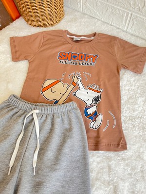 Erkek Çocuk Karakter Baskılı Alt Üst Takım