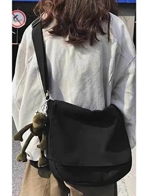 Woys Bags Unisex Postacı Çanta Ergonomik Tasarım Düz Tekstil Materyal ile Şık Görünüm