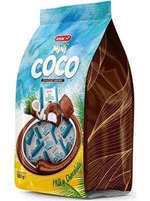Mini Coco Hindistan Cevizli Çikolata 1000 gr