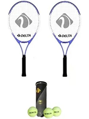 2 Adet Max Joys 25 Inç Çocuk Tenis Raketi + 2 Adet Tenis Çantası +  3 Adet Prof. Seviye Maç Topu