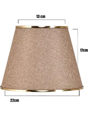 22'lik Abajur Şapkası /kumbeji