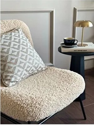 Cos Krem Kırlent Kılıfı (45X45)