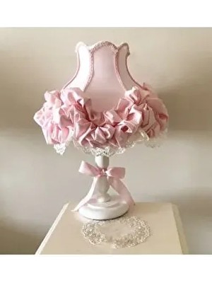 Pembe Pofidik Bebek Abajur