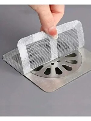 Banyo Duş Gider Süzgeci Gider Kapagı Gider Saç Tuy Kıl Toplayıcı Gider Koruma Filesi 10 Adet