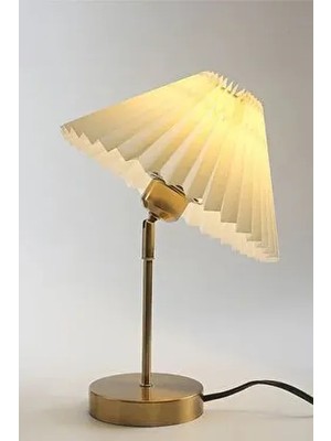 Onze Series Eskitme Mat Gold Metal Hareketli Başlıklı Abajur