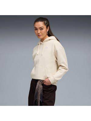 Puma ESS Small No. 1 Logo Comf Krem Kadın Sweatshirt