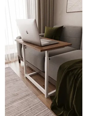 Flinder Yükseklik Ayarlı Laptop Masası Modern Tasarım Suntalam Malzemeden Dayanıklı Çalışma Masası