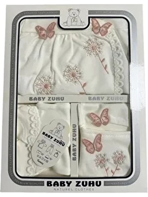 5'li Lüks Hastane Çıkış Seti / Bebek Kıyafeti