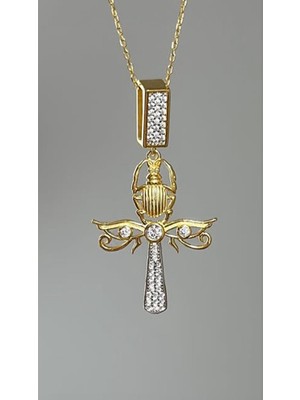 Ankh Kolye 925 Ayar