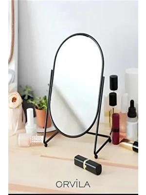 Dekoratif Masaüstü Makyaj Aynası Metal