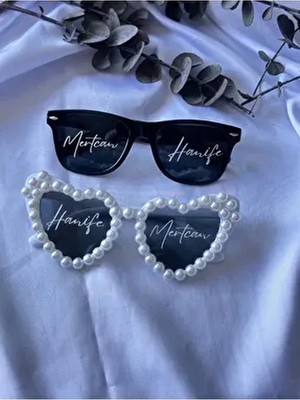After Gözlük,parti Gözlüğü,bride Gözlük 2 Adet