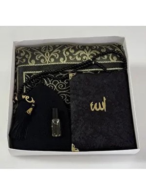 Erkek Bohça Seti , Damat Bohçası Seti , Damat Seti , Seccade , Çeyizlik Seccade Seti