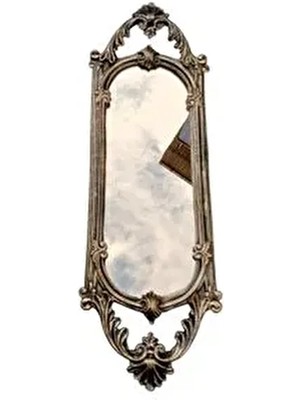 Peramari Dekoratif Tekli Niş Ayna Polyester Gold Eskitme Dikdörtgen Şekilde