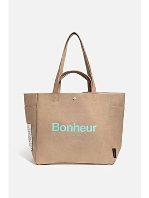 N°4 Kanvas Çanta- Espresso Cream