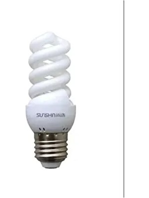 Tasarruflu Ampul Spiral / E27 Duy / 9 Watt / Beyaz Işık