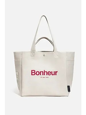 N°4 Kanvas Çanta- Soft Gray