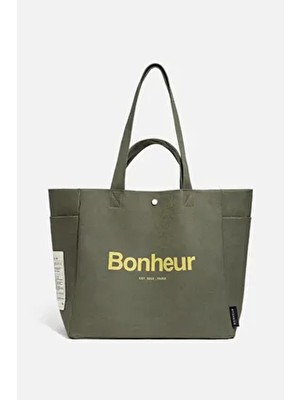 N°4 Kanvas Çanta- Green Splash