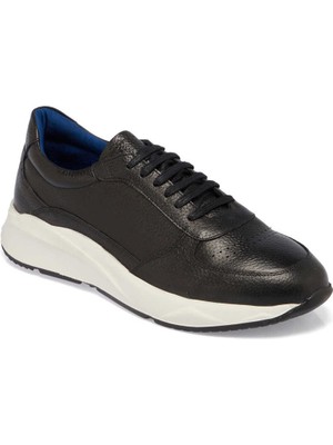 Tergan  Siyah Hakiki Deri Erkek Sneaker - E24I1AY56808-A41