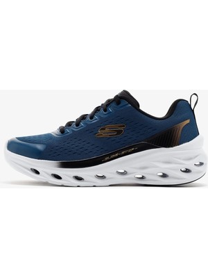 Skechers With Air Cooled Memory Foam Mens Walking White Hafızalı Taban Erkek Yürüyüş Ayakkabısı Mavi