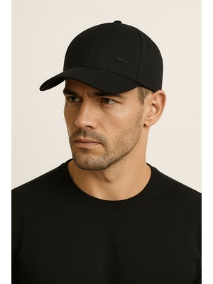 Panther Logo Sılva Unisex Şapka Siyah / Siyah