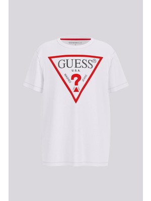 Bg Store Erkek Çocuk Beyaz Tshirt