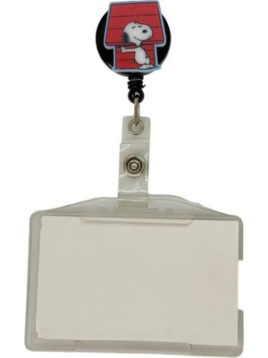 Sağlıkçı Shopping Snoopy Temalı Pleksi Baskılı Yoyo Kartlık