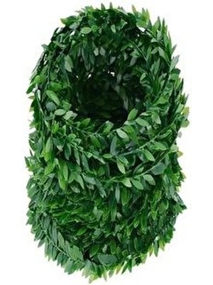 7 Metre Tel Sarmaşık Doğalgaz Boru Kapama Dekor Süsü Ev Balkon Çit Süsleme