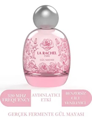 La Rachel Gerçek Gül Mayası Vegan Aydınlatıcı Cilt Toniği 100 ml Tüm Cilt Tiplerine Uygun