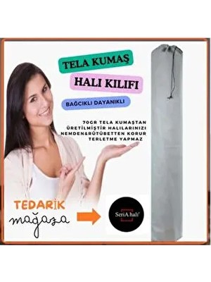 2 Adet 6m² Halı Hurcu - Halı Kılıfı - Bağcıklı Halı Hurcu- Halı Poşeti - Halı Ambalajı