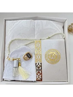 Erkek Bohça Seti , Damat Bohçası Seti , Damat Seti , Seccade , Çeyizlik Seccade Seti