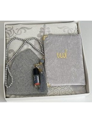 Erkek Bohça Seti , Damat Bohçası Seti , Damat Seti , Seccade , Çeyizlik Seccade Seti