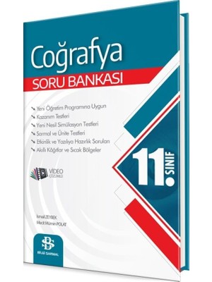 Bilgisarmal 2026 11. Sınıf Coğrafya Soru Bankası