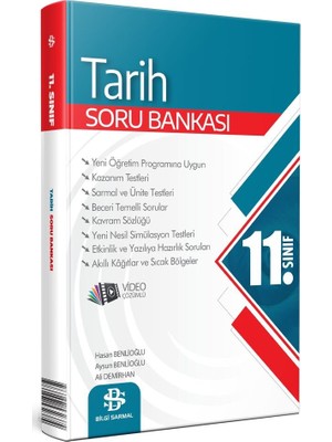 Bilgisarmal 2026 11. Sınıf Tarih Soru Bankası
