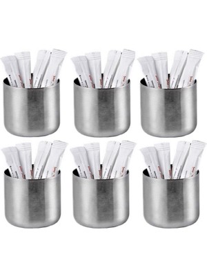 Omnisoft Büyük Boy Stick Çubuk Şekerlik 430 Paslanmaz Çelik 6 Adet